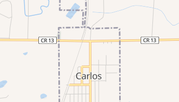 Carlos, Minnesota map