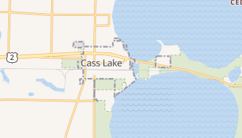 Cass Lake, Minnesota map