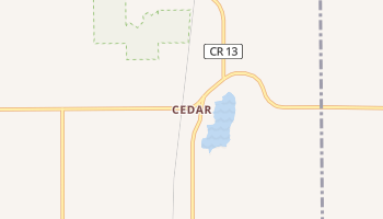 Cedar, Minnesota map