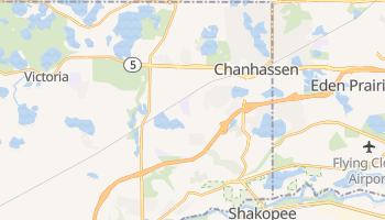 Chanhassen, Minnesota map