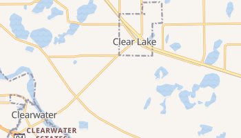 Clear Lake, Minnesota map