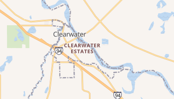 Clearwater, Minnesota map