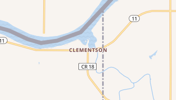 Clementson, Minnesota map