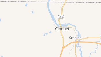 Cloquet, Minnesota map