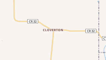 Cloverton, Minnesota map