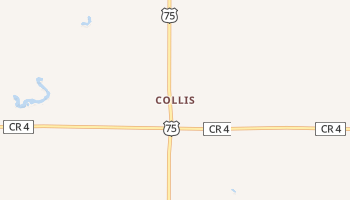 Collis, Minnesota map