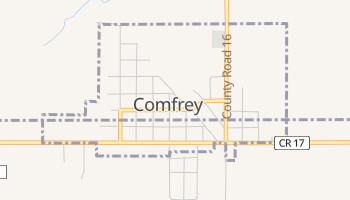 Comfrey, Minnesota map