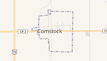 Comstock, Minnesota map