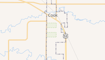 Cook, Minnesota map