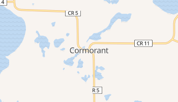 Cormorant, Minnesota map