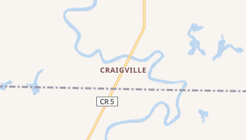 Craigville, Minnesota map