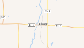 Culver, Minnesota map