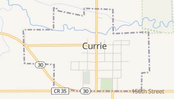 Currie, Minnesota map