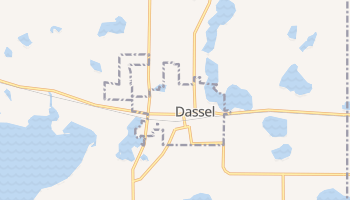 Dassel, Minnesota map