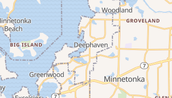 Deephaven, Minnesota map