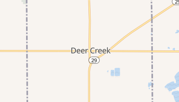 Deer Creek, Minnesota map