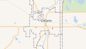 Delano, Minnesota map