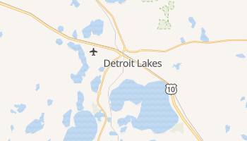 Detroit Lakes, Minnesota map