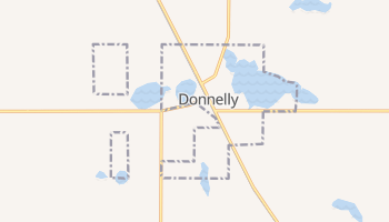 Donnelly, Minnesota map