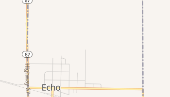 Echo, Minnesota map