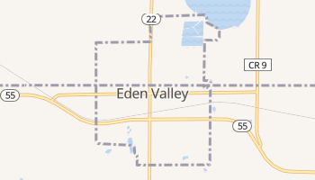 Eden Valley, Minnesota map