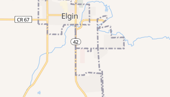 Elgin, Minnesota map