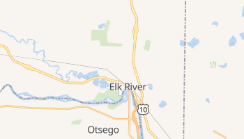 Elk River, Minnesota map