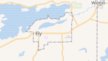 Ely, Minnesota map