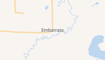 Embarrass, Minnesota map