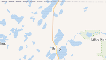 Emily, Minnesota map