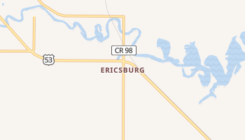Ericsburg, Minnesota map