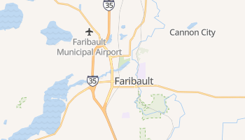 Faribault, Minnesota map