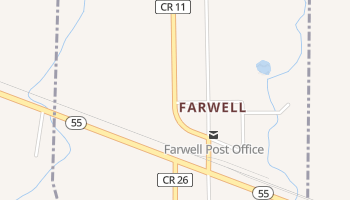 Farwell, Minnesota map