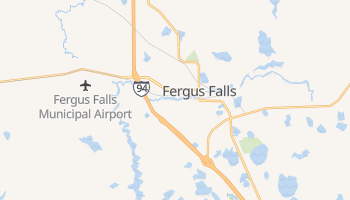 Fergus Falls, Minnesota map