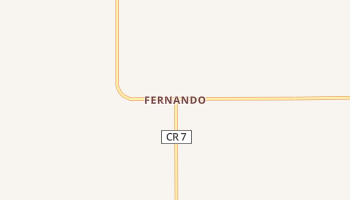 Fernando, Minnesota map