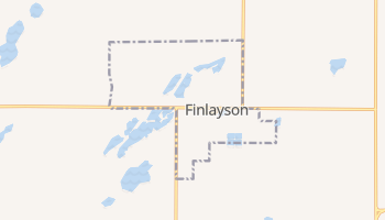 Finlayson, Minnesota map