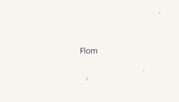 Flom, Minnesota map