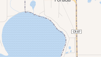 Forada, Minnesota map