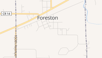 Foreston, Minnesota map