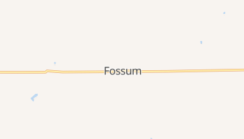 Fossum, Minnesota map