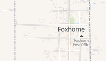 Foxhome, Minnesota map