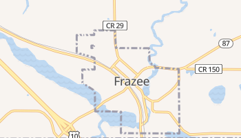 Frazee, Minnesota map