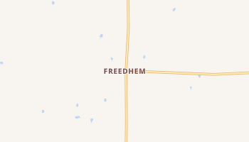 Freedhem, Minnesota map
