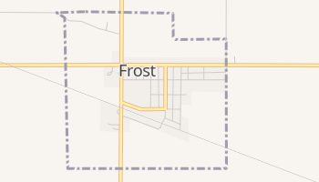Frost, Minnesota map