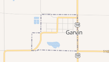 Garvin, Minnesota map