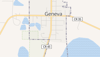 Geneva, Minnesota map