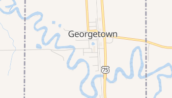 Georgetown, Minnesota map