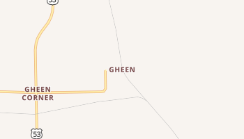 Gheen, Minnesota map