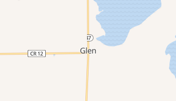 Glen, Minnesota map