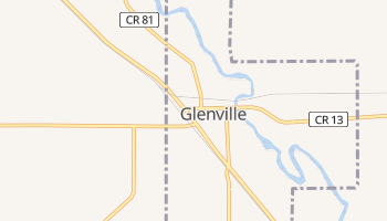 Glenville, Minnesota map